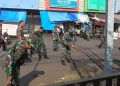 Kodim 0614/Kota Cirebon Gelar Bhakti Teritorial Prima Bersih-Bersih Pasar.
