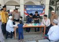 Peringati Hari Lalu Lintas Bhayangkara ke-70, Polresta Cirebon Gelar Bakso Kes di Masjid Abu Hurairah