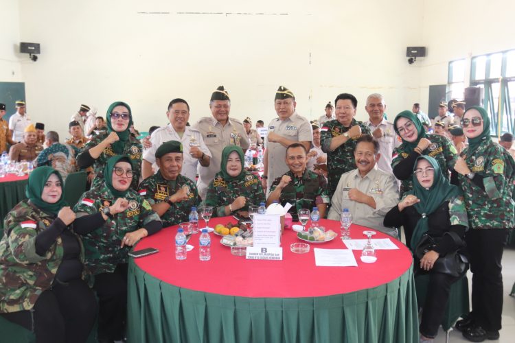 Danrem 063/SGJ Hadiri Pengukuhan dan Pelantikan Ketua serta Pengurus Cabang PPAD Se-Wilayah Korem 063/SGJ