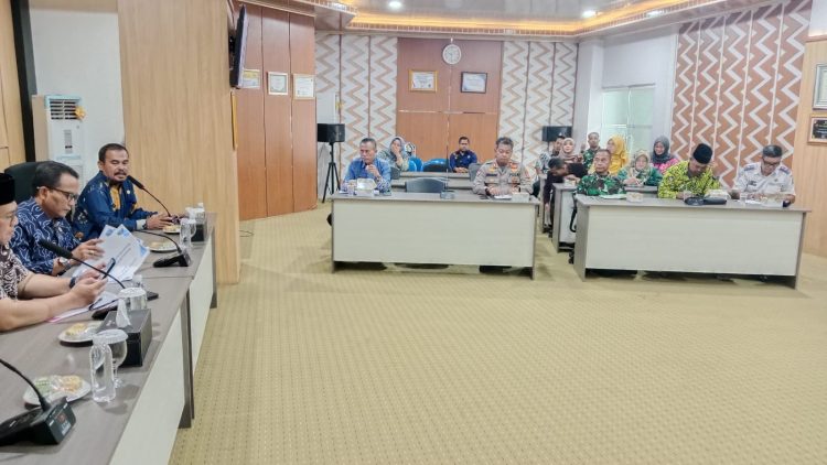 Kodim 0614/Kota Cirebon Hadiri Rapat Koordinasi Persiapan Lomba MTQ ke-57 Tingkat Kota Cirebon.