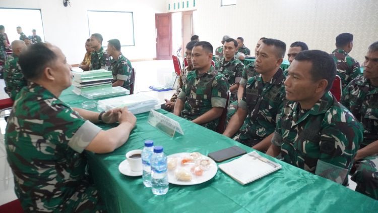 Tingkatkan Tertib Administrasi, Kodim Boyolali Terima Kunjungan Tim Wasrik Irdam IV/Diponegoro