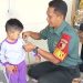 Babinsa Jajar Dampingi Bidan Desa dalam Percepatan Penanganan Stunting