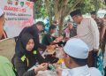 Polresta Cirebon Gelar Bakti Sosial Kesehatan Gratis di Masjid Ar Rodloh