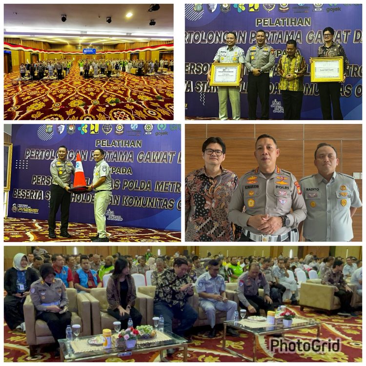 Jasa Raharja Kanwil Jakarta bersama Polda Metro Jaya dan RS Husada Mengadakan PPGD