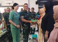 Kodim 0614/Kota Cirebon Gelar Bakti Sosial Kesehatan dalam Rangka HUT ke-80 TNI 2025