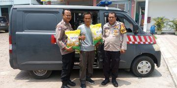 Polsek Cikupa Dukung Gerakan Pangan Murah Polresta Tangerang