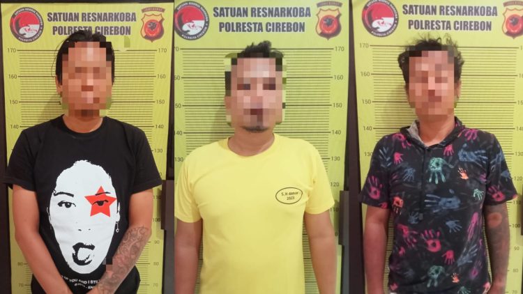 Polresta Cirebon Ungkap Peredaran Narkotika Jenis Sabu, Tiga Tersangka Diamankan