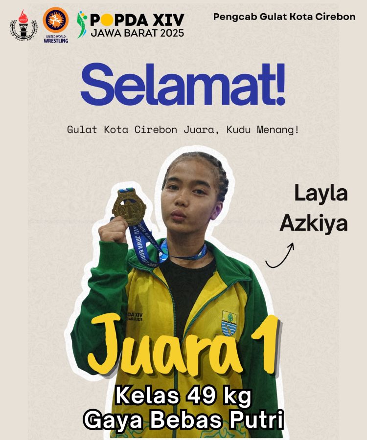 Kontingen Kota Cirebon Bersinar di Ajang POPDA XIV 2025 Cabang Gulat, Adakan syukuran 