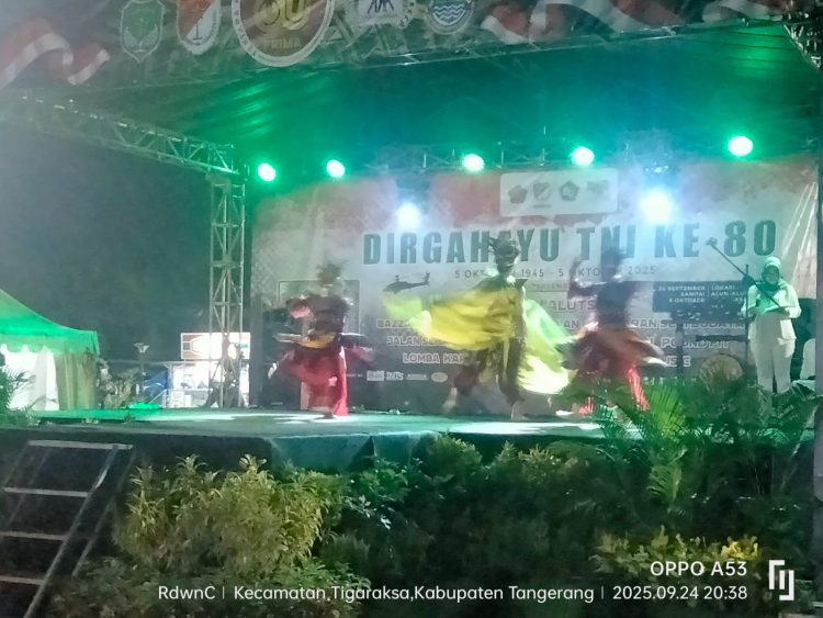Pameran Alutsista Meriahkan Gebyar Semarak HUT TNI ke-80 di Kabupaten Tangerang
