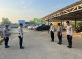 Polsek Tigaraksa Gelar Apel Pengamanan Keberangkatan Unjuk Rasa Hari Tani Nasional di Stasiun Daru