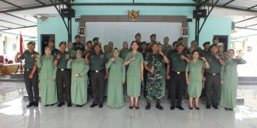 Komandan Kodim 0614/Kota Cirebon Lantik 23 Prajurit Naik Pangkat