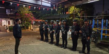 Kehadiran Brimob Polda Metro Jaya di Daerah Rawan Bikin Warga Tenang