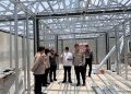 Tinjau Lokasi SPPG, Kapolres Metro Bekasi Kota dan Dirpolairud Cek Progres Pembangunan Fasilitas Gizi di Pekayon