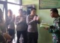 Kejutan Ulang Tahun untuk Danramil Lemahwungkuk dari Kapolsek, Wujudkan Sinergitas TNI-Polri