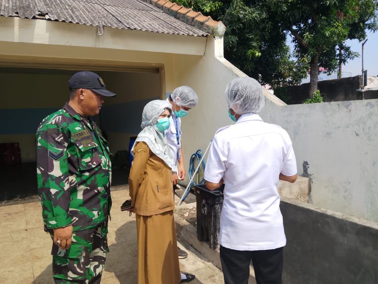 Babinsa dan Bhabinkamtibmas Dampingi Kunjungan Komisi 3 DPRD Kota Cirebon Beserta Rombongan ke Dapur SPPG.