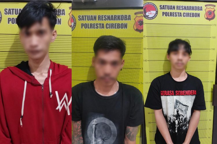 Polresta Cirebon Amankan 3 Pengedar OKT di Tiga Lokasi Berbeda