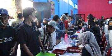 Dukung Komunitas Ojol, Polsek Menteng Sambangi Gerai Rakyat Mart di Blora