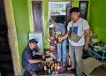 Polresta Cirebon Sita Puluhan Botol Miras Hasil Razia Pekat