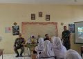 Babinsa Sunyaragi Dampingi Sosialisasi Korps Kadet Republik Indonesia di Sekolah Kartika Cirebon