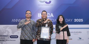Dukung Keselamatan dan Keamanan di Industri Penerbangan, Jasa  Raharja Terima Penghargaan pada HUT ke-55 INACA