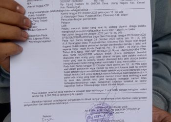Honda Beat Warga Raib di Samping Ruko Jahit, Pelaku Kabur Saat Ditegur Saksi