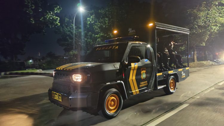 Malam Minggu Aman, Polres Metro Tangerang Kota Laksanakan Patroli Gabungan Antisipasi Guantibmas