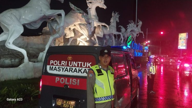 Polsek Cikupa Gelar Patroli Malam Antisipasi Gangguan Kamtibmas di Wilayah Citra Raya