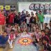 Babinsa Drajat Dampingi Karang Taruna Ikuti PORGA HUT ke-44 Kelurahan Drajat,  Simaja Utara Juara Mini Soccer.