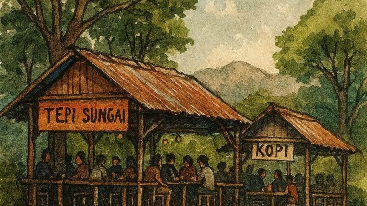 Kedai Tepi Sungai dan Kopi Tepian Sentul Bogor Diduga Ilegal, Satpol PP hingga Kecamatan Tak Berdaya