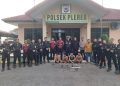 Tim Patroli Raimas Macan Kumbang 852 Polresta Cirebon Amankan 4 Pemuda yang Membawa Sajam