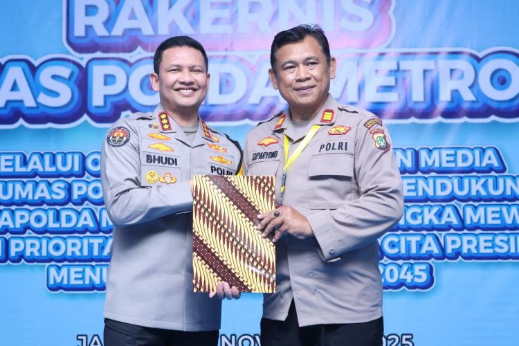 Bidhumas Polda Metro Jaya Gelar Rakernis Tahun 2025, Apresiasi Humas Polres Berprestasi