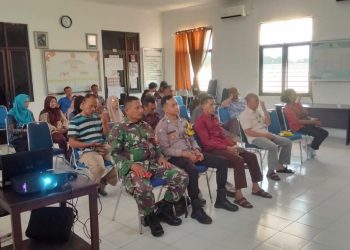 Babinsa Kesenden Hadiri Bimtek Kampung Siaga Bencana Tahun 2025