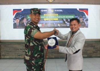 Komandan Kodim 0614/Kota Cirebon Tutup Kegiatan Wasbang “Kampus Berdampak Kewirausahaan Mandiri” Mahasiswa UGJ Tahun 2025