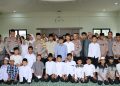 Polres Metro Tangerang Kota Gelar Binrohtal dan Santunan Anak Yatim di Masjid Al-Fattah Tangerang Kota