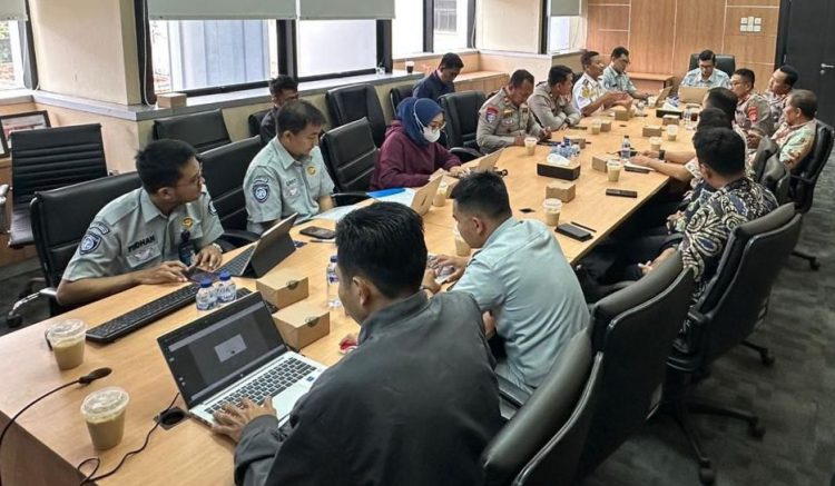 Jasa Raharja DKI Jakarta Gelar Forum Komunikasi Lalu Lintas Bareng Mitra Strategis Jakarta Pusat