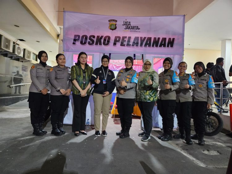 Aksi Empati “POLWAN JAGA JAKARTA” Polres Metro Jakarta Pusat Usai Ledakan di SMAN 72 Kelapa Gading