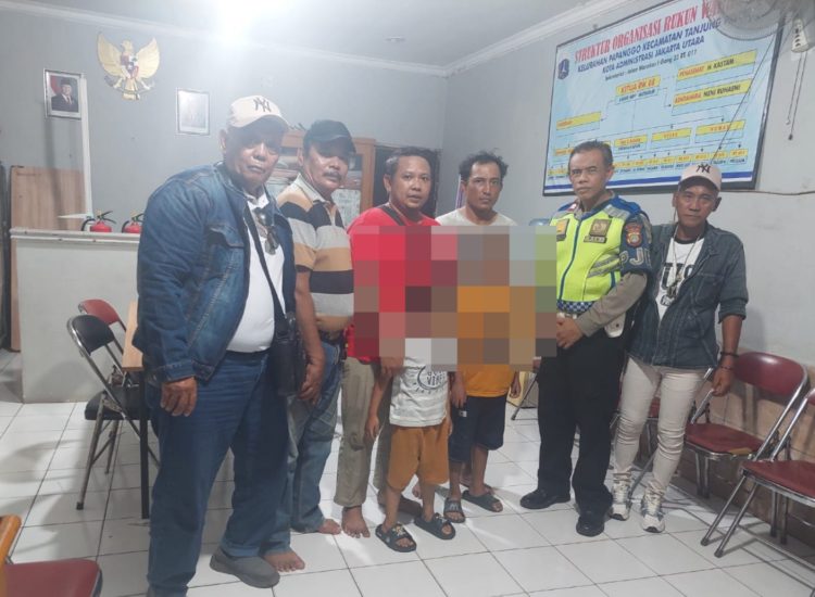 Polisi Selamatkan Dua Anak Yang Tersesat di Tol Wiyoto Wiyono, Kini Sudah Bersama Orang Tua