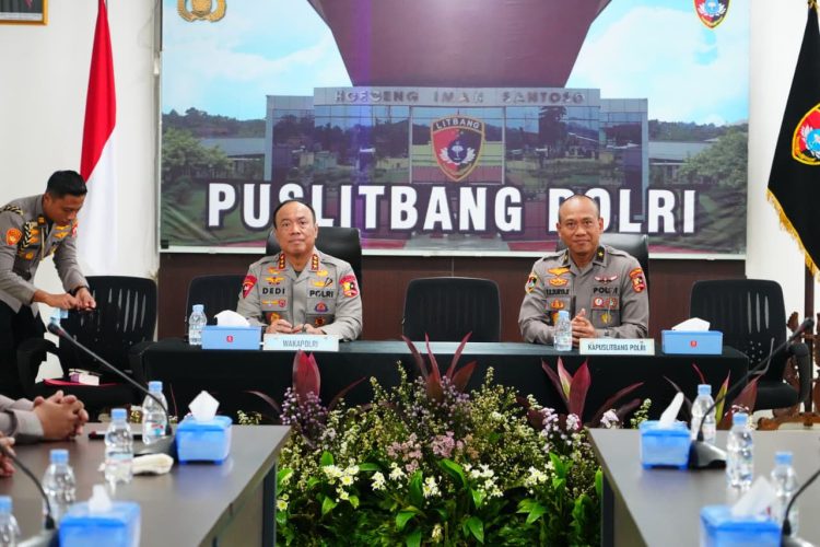 Wakapolri: Puslitbang Harus Urip, Jadi Api Perubahan Polri dan Motor Reformasi Berbasis Riset