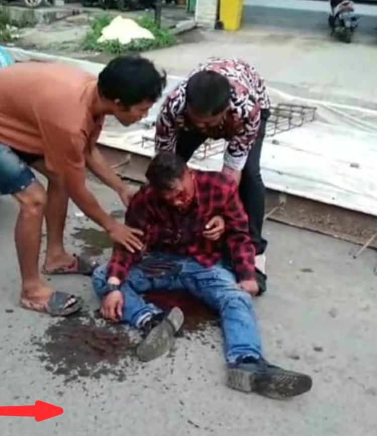 Viral Pria Bersimbah Darah di Pasar Weleri, Begini Penjelasan Polisi