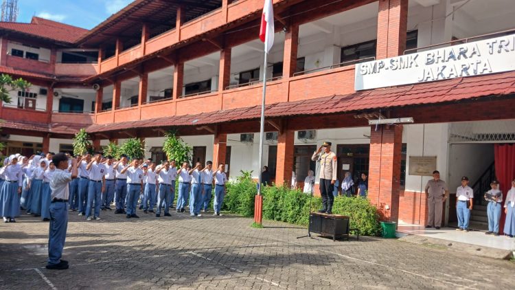 Cegah Kenakalan Remaja, Polsek Grogol Petamburan Masuk Sekolah Beri Penyuluhan Kamtibmas