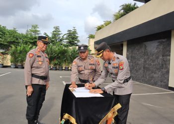 Polres Metro Bekasi Kota Gelar Apel Deklarasi, Tegaskan Komitmen WBK-WBBM  
