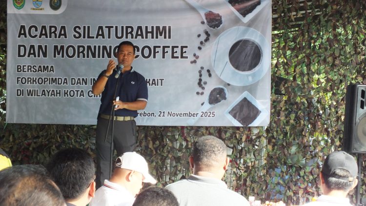 Kodim 0614/Kota Cirebon Gelar Silaturahmi dan Coffee Morning Bersama Forkopimda