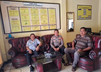 ‎Camat Sukamulya Lakukan Silaturahmi dan Koordinasi ke Polsubsektor Sukamulya  ‎