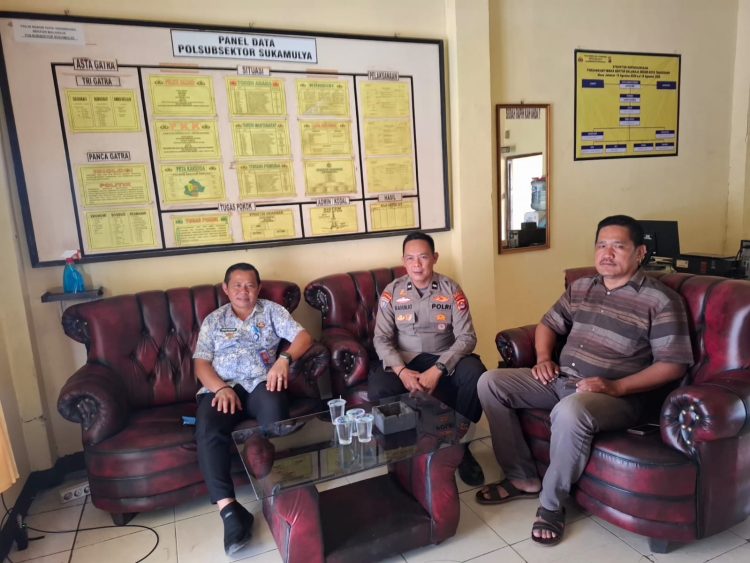 ‎Camat Sukamulya Lakukan Silaturahmi dan Koordinasi ke Polsubsektor Sukamulya  ‎