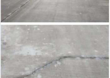 Bankeu 2025 di Desa Sanja Kab Bogor, Hitungan Bulan Betonisasi Jalan Sudah Retak dan Rusak