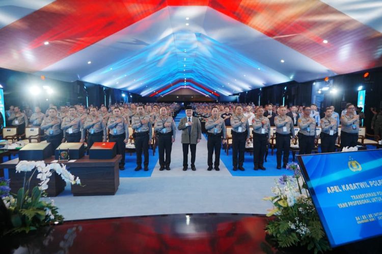 Gelar Apel Kasatwil, Kapolri: Semangat Polri Tingkatkan Pelayanan untuk Masyarakat 