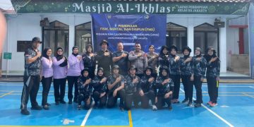 Polwan Brimob PMJ Perkuat Disiplin dan Ketangguhan Petugas Lapas Perempuan Jakarta